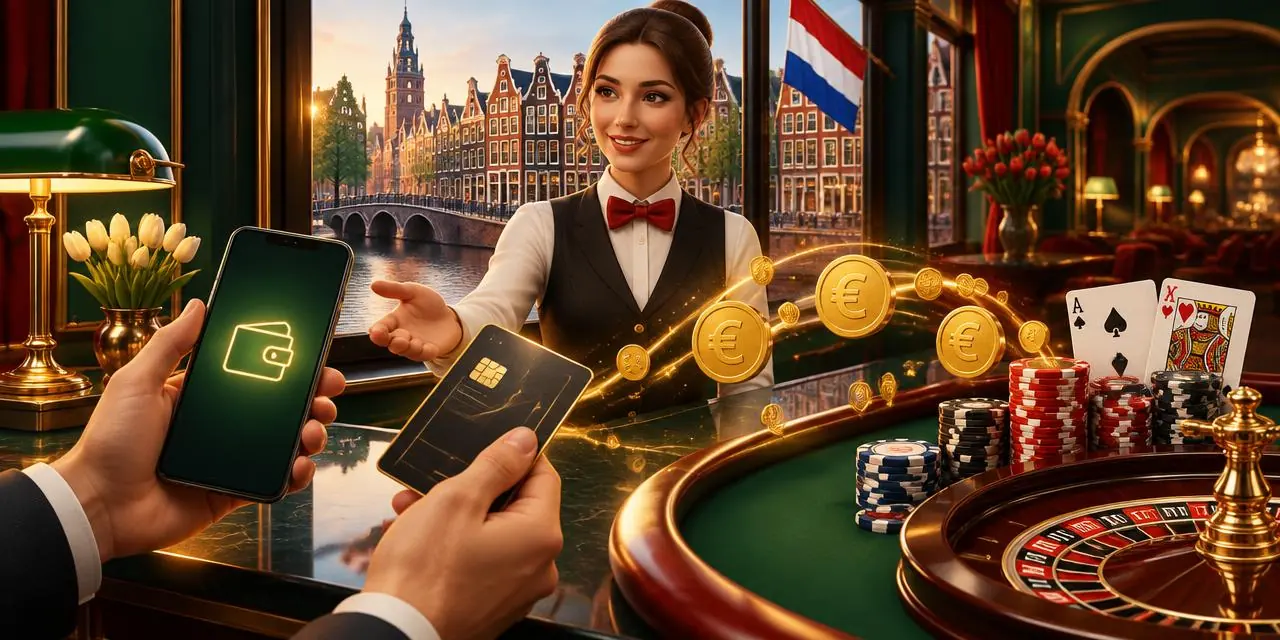 Storten bij een casino zonder Cruks met iDEAL, bankpas en smartphone